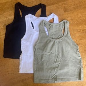 Racerback tanks set
